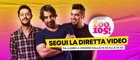 zoo 105|lo zoo di 105 diretta.